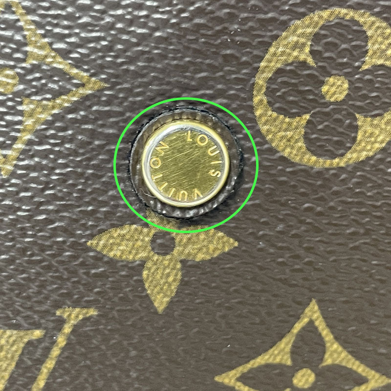 LOUIS VUITTON ルイヴィトン モノグラム モンテーニュBB M41055 2WAY ハンドバッグ ショルダーバッグ トートバッグ ブラウン ゴールド金具 レディース 中古