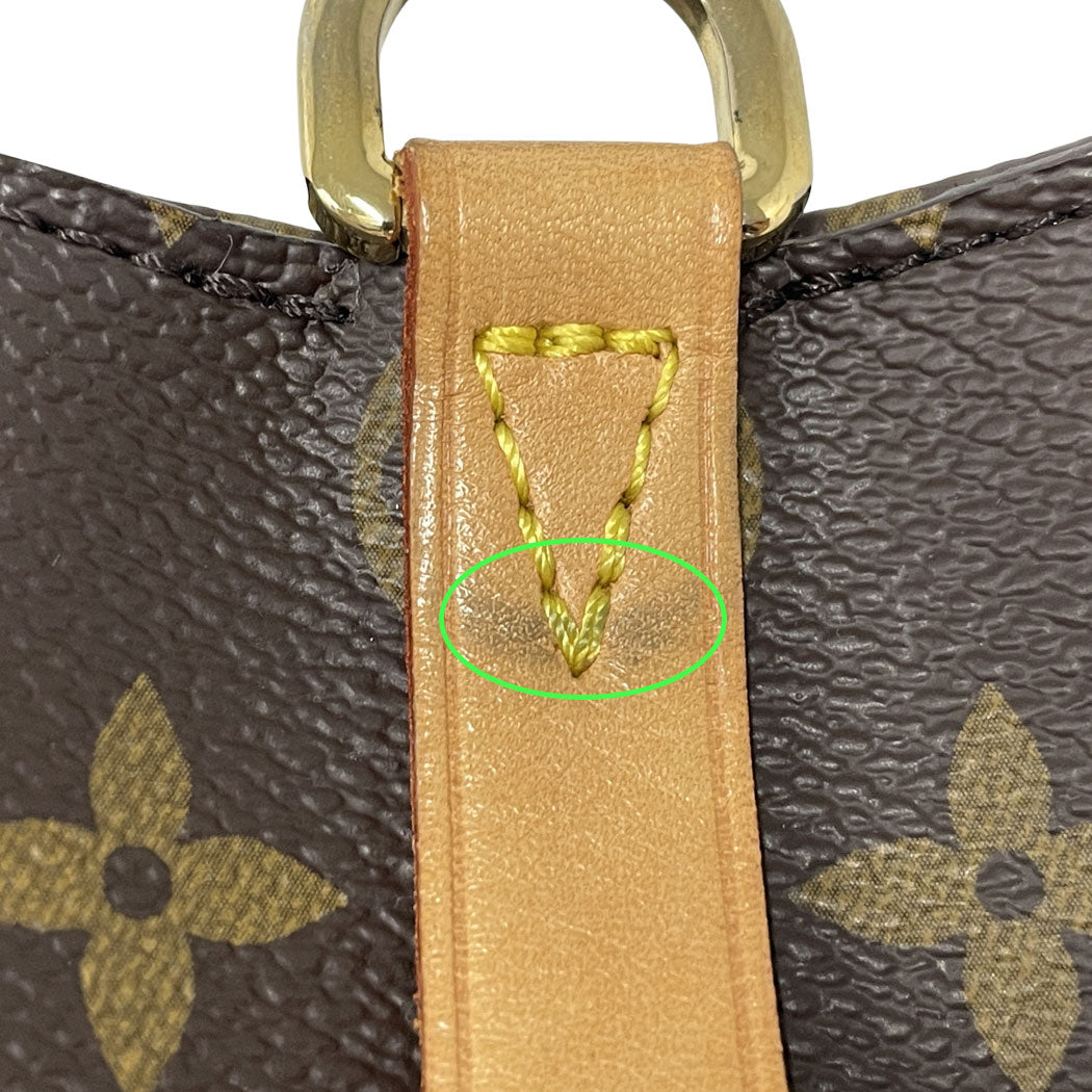 LOUIS VUITTON ルイヴィトン モノグラム モンテーニュBB M41055 2WAY ハンドバッグ ショルダーバッグ トートバッグ ブラウン ゴールド金具 レディース 中古