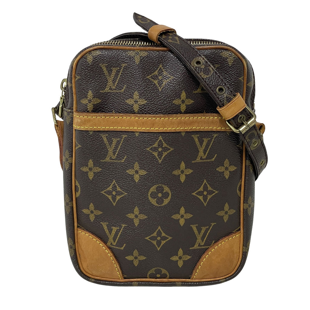 LOUIS VUITTON ルイヴィトン モノグラム キャンバス ダヌーブ ショルダーバッグ M45266 斜め掛け ユニセックス 中古