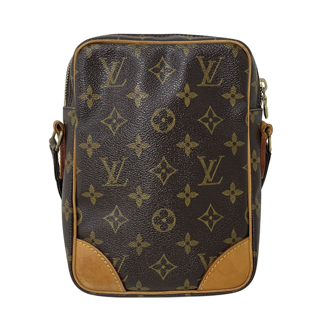 LOUIS VUITTON ルイヴィトン モノグラム キャンバス ダヌーブ ショルダーバッグ M45266 斜め掛け ユニセックス 中古