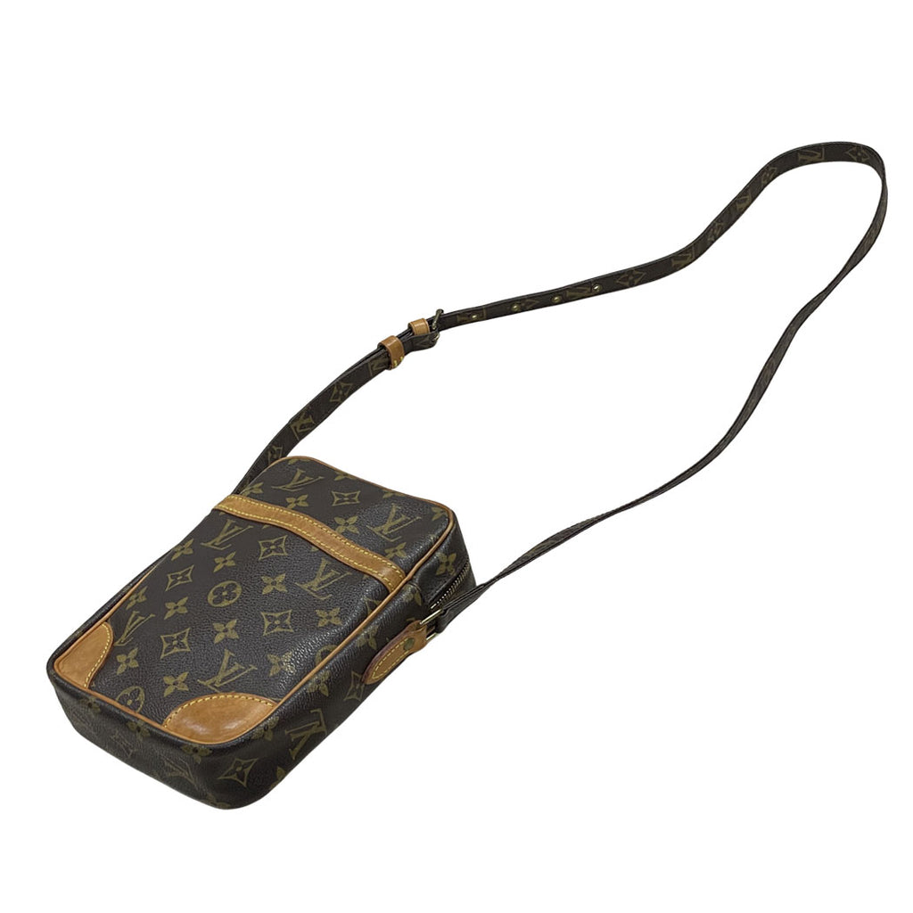 LOUIS VUITTON ルイヴィトン モノグラム キャンバス ダヌーブ ショルダーバッグ M45266 斜め掛け ユニセックス 中古