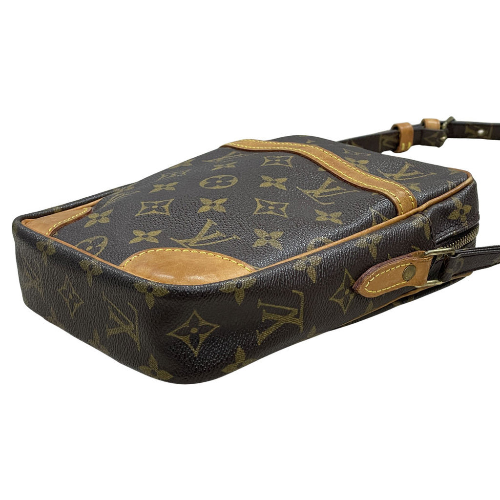 LOUIS VUITTON ルイヴィトン モノグラム キャンバス ダヌーブ ショルダーバッグ M45266 斜め掛け ユニセックス 中古