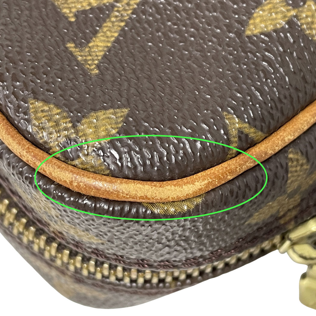 LOUIS VUITTON ルイヴィトン モノグラム キャンバス ダヌーブ ショルダーバッグ M45266 斜め掛け ユニセックス 中古