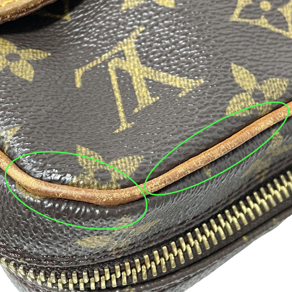 LOUIS VUITTON ルイヴィトン モノグラム キャンバス ダヌーブ ショルダーバッグ M45266 斜め掛け ユニセックス 中古