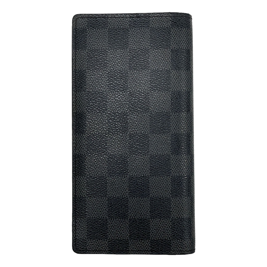 LOUIS VUITTON ルイヴィトン ダミエ・グラフィット キャンバス ポルトフォイユ・ブラザ 長財布 N62665 メンズ 中古