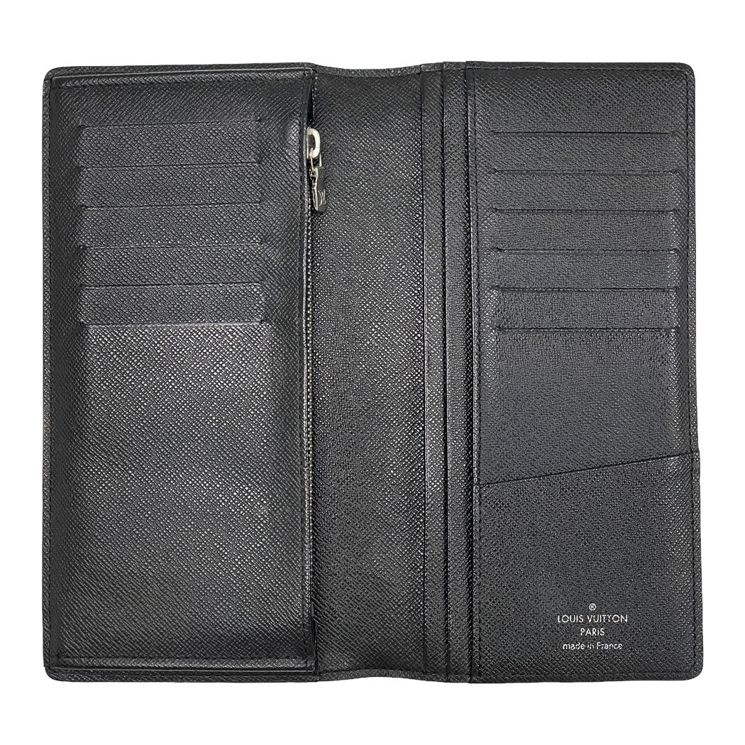 LOUIS VUITTON ルイヴィトン ダミエ・グラフィット キャンバス ポルトフォイユ・ブラザ 長財布 N62665 メンズ 中古