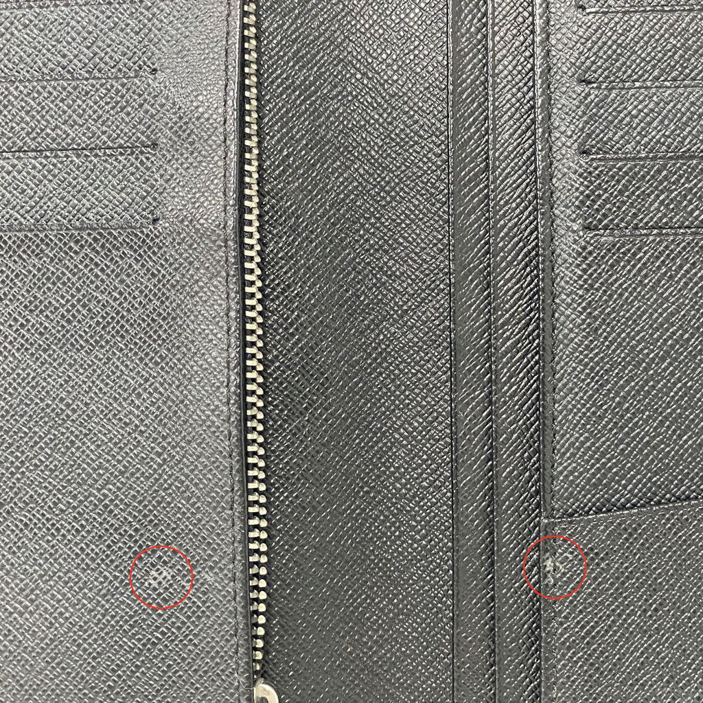 LOUIS VUITTON ルイヴィトン ダミエ・グラフィット キャンバス ポルトフォイユ・ブラザ 長財布 N62665 メンズ 中古