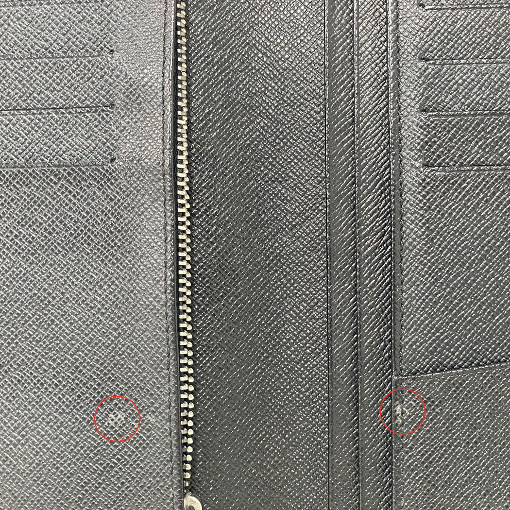 LOUIS VUITTON ルイヴィトン ダミエ・グラフィット キャンバス ポルトフォイユ・ブラザ 長財布 N62665 メンズ 中古
