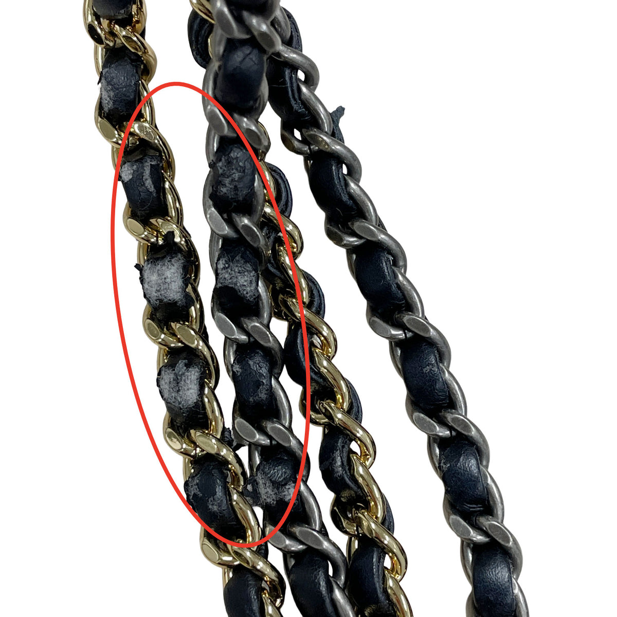 CHANEL シャネル ガブリエル ドゥ シャネル マトラッセ レザー チェーンショルダーバッグ ブラック レディース 中