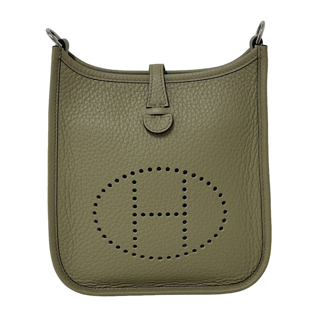 HERMES エルメス エヴリン16 TPM アマゾーヌ エプソン ベージュ・マルファ 8Q W刻印 2024年製 ショルダーバッグ レディース 中古