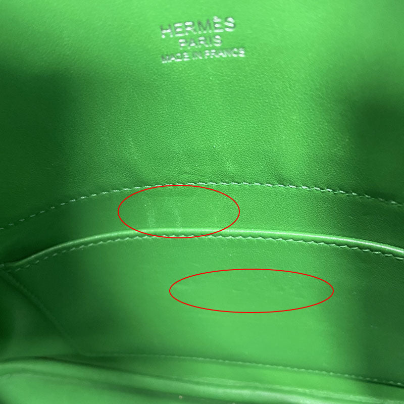 HERMES エルメス ボリード27 レザー バンブー □R刻印（2014年）ハンドバッグ レディース 中古