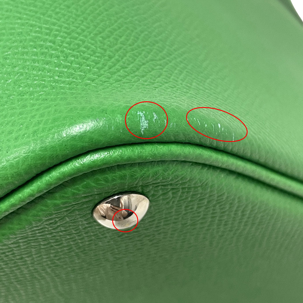 HERMES エルメス ボリード27 レザー バンブー □R刻印（2014年）ハンドバッグ レディース 中古