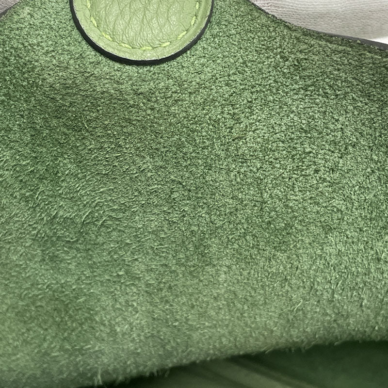 HERMES エルメス ピコタンロックPM トリヨン ヴェールクリケット シルバー金具 Y刻印 2020年 ハンドバッグ レディース 中古